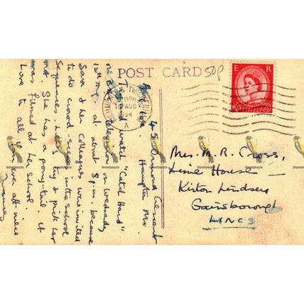Entrance To Gardens, Hampton Court, HC15 Postcard, 1964