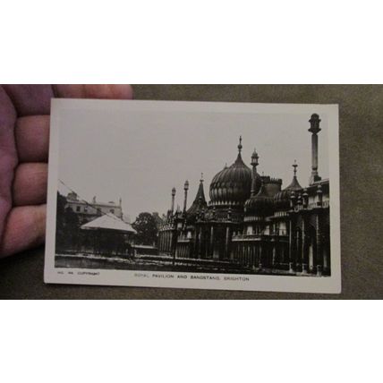 1920 fr real photographic Postcard - Royal Pavilion Bandstand - Brighton, Sussex