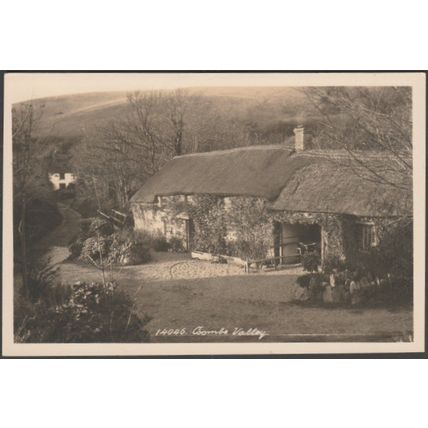 Coombe Valley near Bude, Cornwall, c.1930 - AH Hawke RP Postcard