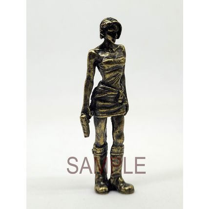 BIOHAZARD 3 Jill Valentine Metal Mini Figure (COPPER) - HK Comic Resident Evil