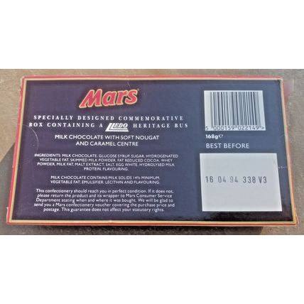 A pair of 1993 Lledo promotional models - 60 years of MARS confectionary - 1992