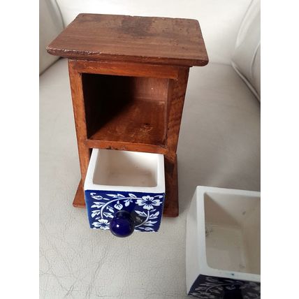 Mini Wooden & Ceramic Drawers