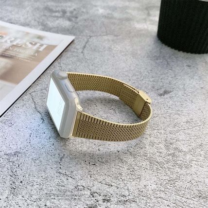 Buckle Style Steel Replacement Strap Watchband, For Apple Watch Series 7 41mm /