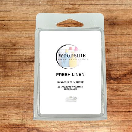 Woodside Home Fragrance Wax Melts - Fresh Linen
