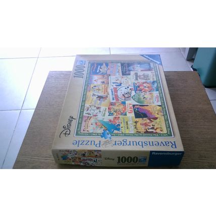 DISNEY: VINTAGE POSTERS Jigsaw Puzzle (1000 Piece) Ravensburger (2018)