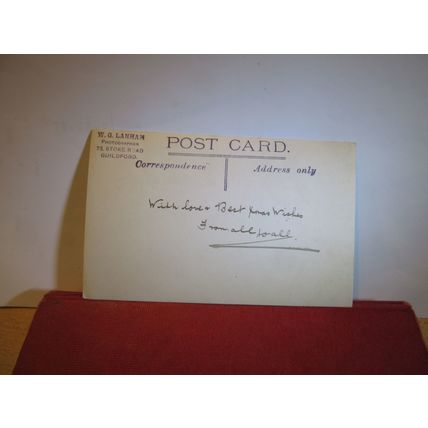Dorothy Gysin of Toronto antique photograph postcard by Lanham of Guildford =