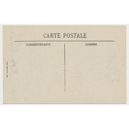 BOULOGNE-SUR-MER Place du Palais de Justice Beffroi France RPPC LL early 20th C.