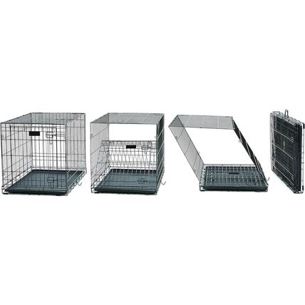 Midwest Homes for Pets Newly Enhanced Single & Double Door Icrate Dog Crate, Inc
