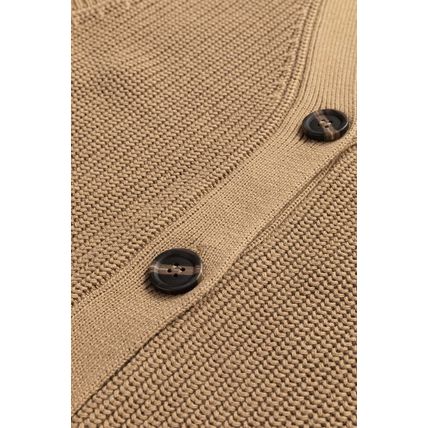 Parchment V Neck Buttoned Front Sweater Vest