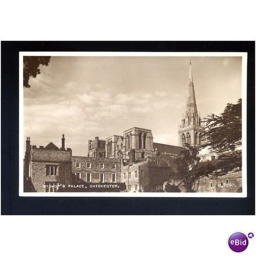 Sussex CHICHESTER Bishop's Palace Postcard by Valentine (H.7290)