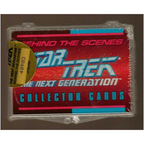 STAR TREK TNG Behind The Scenes Factory Box Set of Trading Cards from SkyBox