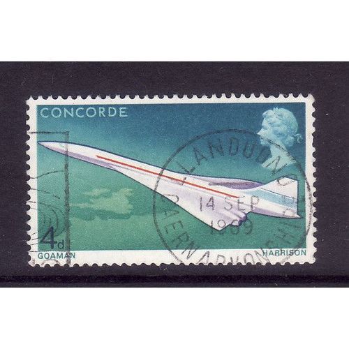 GREAT BRITAIN 1969 SG 784 4d CONCORDE FINE USED