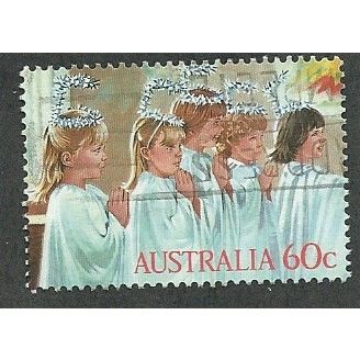AUS 1986 60c 'CHRISTMAS' FINE USED (EBID34-162)