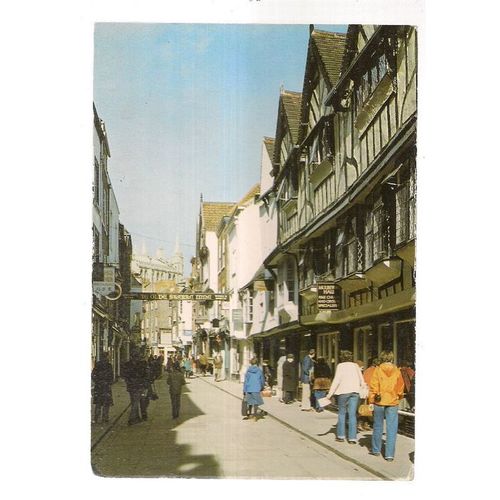 YORK. used postcard 1988.. Stonegate =