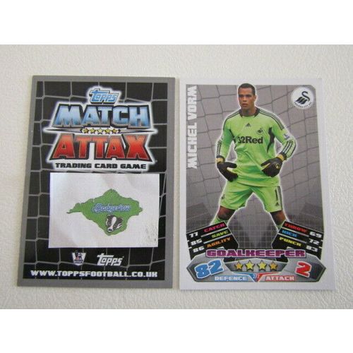 Topps Match Attax 2011 2012 Football Cards Teams N-W Card Variants (ef2)