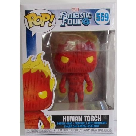 FUNKO / POP ' HUMAN TORCH ' Fantastic Four series (2019)