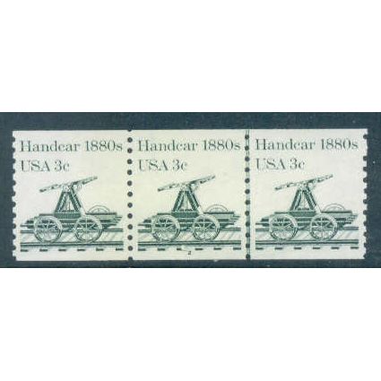 1898 3c Handcar Very Fine MNH Dry Gum PNC 2/3 W0479
