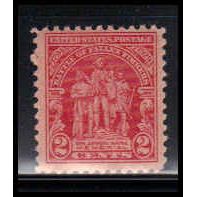 680 2c Fallen Timbers Barely Clears MNH O1748