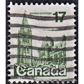 CANADA, 1979 17c Parliament Buildings, SG 874 (Scott #790), used