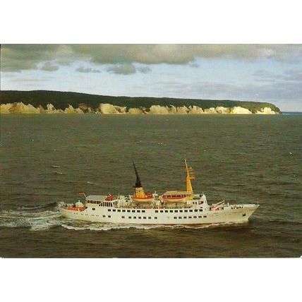 Arkona Reederei MV FIRST LADY Company Postcard (F 1449)