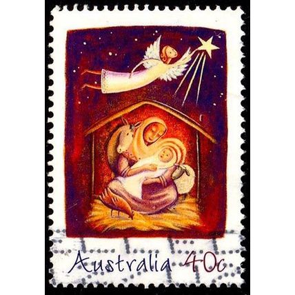 Australia 2002 Christmas 40c Used Stamp