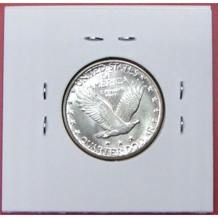 1927-S Standing Liberty Quarter. Replica.