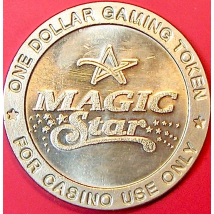 Magic Star. $1 Casino Token. Henderson, NV. P75.
