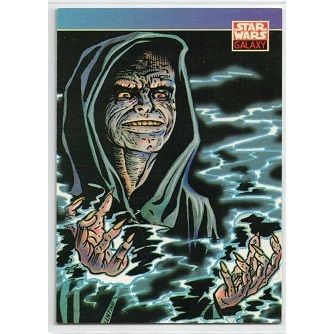 STAR WARS ' GALAXY series 1 ' card # 132 (1993)