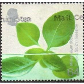 2000 Millennium Projects. (4) 68p, Val. Life & Earth.Hydroponic Leaves Fine Used