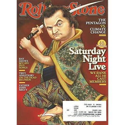 ROLLING STONE-FEBRUARY 26, 2015-SNL-JOHN BELUSHI-NEW-FAST SHIPPING