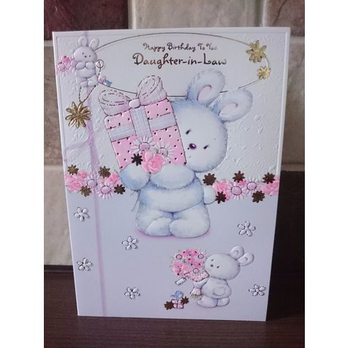 Daughter-in-Law Birthday Cards - 001 - Buy 1 Get 1 Half Price