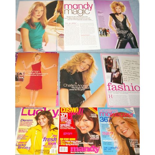 MANDY MOORE 93x Clippings Covers