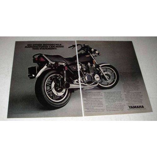 1980 Yamaha XS850 Special Motorcycle Ad - Statement