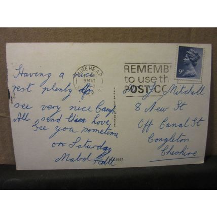 multiview, MINEHEAD, SOMERSET used postcard 1979 postmark =