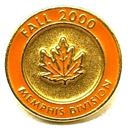 Vintage Maple LEAF Canada Fall Season 2000 BROOCH Hat Pin Pinback (B5)