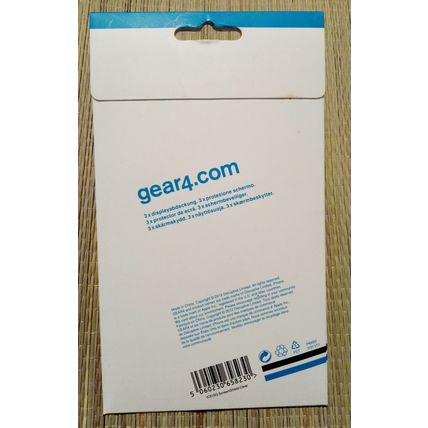 Screen Shield Protector iPhone 2012 x 3 Gear4 IC515G
