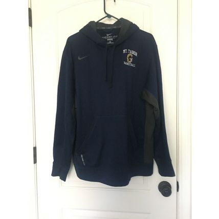 Nike Men's Hoodie Sweatshirt Mt. Tabor Spartans Athletic Size XL Blue