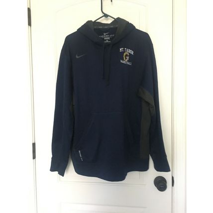 Nike Mt. Tabor Spartans Men's Sweatshirt Hoodie Size XL Blue