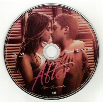 After (DVD disc) 2019 UNRATED Josephine Langford, Hero Fiennes Tiffin