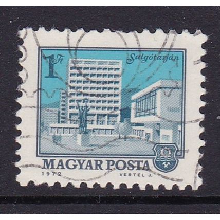 HUNGARY 1972 VIEWS 1fo USED SG2740