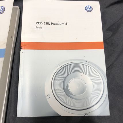 VW VOLKSWAGEN CC OWNERS MANUAL WITH CASE AND LITERATURE OEM