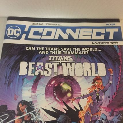 September 2023 DC Comics DC Connect Preview Issue #40 - Titans Beast World