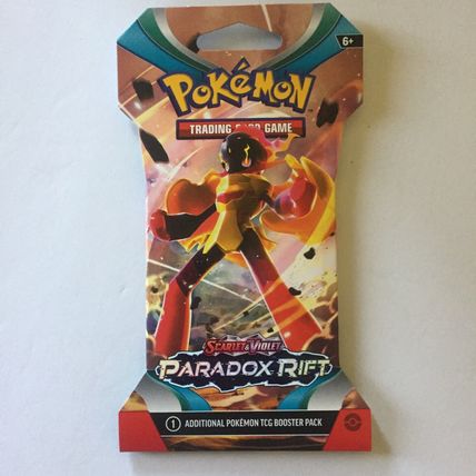 4 New Pokemon Scarlet & Violet Paradox Rift Booster Packs - 40 Total Cards