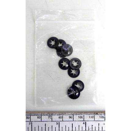 Rondelle Starlock pour diamètre 4mm - paquet de 10
