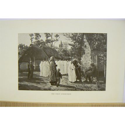 FIRST COMMUNION, FRANCE, c1905, Book Illustration