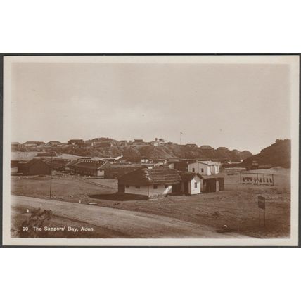 The Sappers' Bay, Aden, c.1910s - Pallonjee Dinshaw & Co RP Postcard