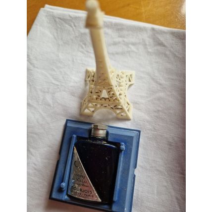 RARE VINTAGE 1940's SOIR DE PARIS IN EIFLE TOWER CASE