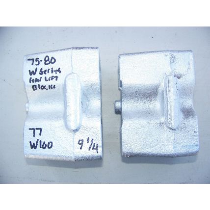1977 Dodge Power Wagon 9 1/4 Rear Spring Lift Blocks OEM 75 76 78 79 80