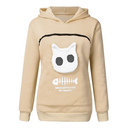 Cat Dog Carrier Hoodie Pet Pouch Sweatshirt Wamer Ideal for outdoor adventures