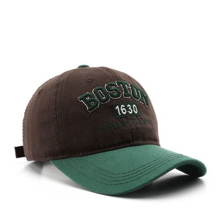 cap women's sun shield cap Hat men's color monogram embroidered